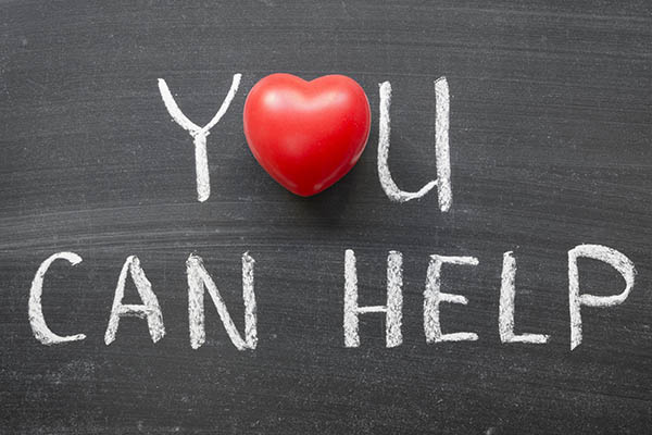 You Can Help